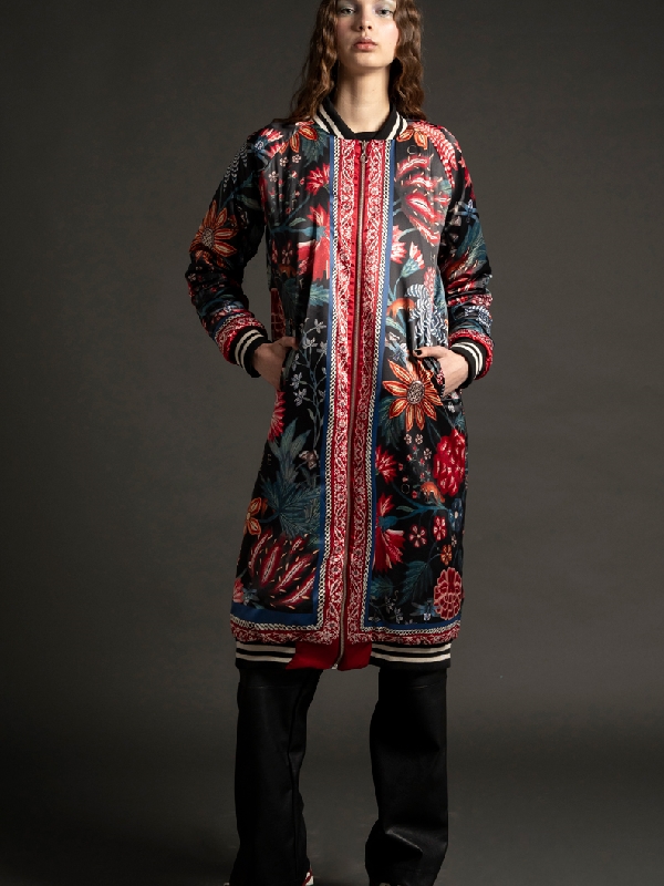 LONG BOMBER PEACE & CHAOS - W23801 DRAGONFLY